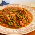 Cooksnap-ul lui Raluca Stamate atunci când a preparat Mazăre cu carne de porc.