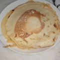 El cooksnap de Florencia cuando hizo Panqueques caseros.
