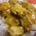El cooksnap de Norali cuando hizo Pollo masala con arroz.