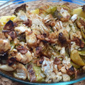 El cooksnap de alberto cuando hizo Bacalao con repollo.