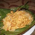 Cooksnap dari Annisa Januardika untuk resep Nasi Bakar Ayam Suwir Pedas