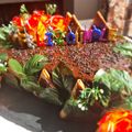 El cooksnap de Lara Aragon " El SARAO DE LARA" cuando hizo Tarta Sacher.