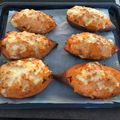 Ágnes Balogh Cooksnap-ja, amikor elkészítette a(z) Töltött édesburgonya receptet.