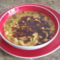 El cooksnap de Adriana cuando hizo Porotos con rienda.
