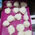 Diána Kummermann_1 Cooksnap-ja, amikor elkészítette a(z) Túrós-kókuszos golyó receptet.