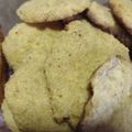 El cooksnap de Lucre Faria cuando hizo Galletitas de polenta.
