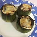 El cooksnap de Déborah Juárez Campos cuando hizo Alcachofas rellenas con queso de cabra y bacon.