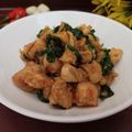 Cooksnap dari Yuyun FiFa untuk resep Thai chicken basil (ayam daun basil) halal