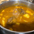 El cooksnap de Paola Asensio cuando hizo Guiso de patatas con ternera.