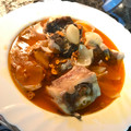 El cooksnap de Naza Fernández cuando hizo Raya cocida con pimentón y ajos.