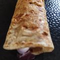 Runu Chowdhury's cooksnap of when they made এগ রোল (Egg roll recipe in Bengali).