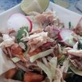 El cooksnap de Bibi García cuando hizo Salpicón de Lomo.
