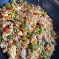 Cooksnap-ul lui Cristina Popovici atunci când a preparat Frying rice (orez prăjit) ❤️.