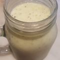 El cooksnap de Mercedes Moreno Uriburu cuando hizo Batido de Pepino🥒, Manzana🍏 y Kiwi🥝.