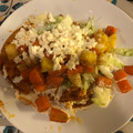 El cooksnap de Ale Rossell cuando hizo Tacos Rojos (tacos potosinos o tacos camila).