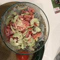 El cooksnap de ledysduran cuando hizo Ensalada de pepinos con vinagreta de yogur griego.