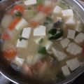 Cooksnap dari Fanny JLL untuk resep Salmon Miso Soup (Nabemono)