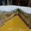 El cooksnap de Brenda Olivera Garay cuando hizo Torta de ricota y dulce de leche individual.
