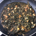 El cooksnap de Malagueña salerosa cuando hizo Espinacas con gambas.