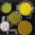 Jigisha Modi's cooksnap of when they made સેવ ઉસળ.