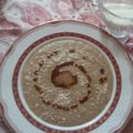 کوک اسنپ یاسین جان مامان بعد از امتحان کردن حلیم ‌بلغور گندم.