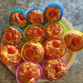 El cooksnap de Zulema89 cuando hizo Muffins salados - con queso, bacon  y tomatitos cherry🧀🥓🍅.