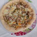 il Stefania Saponaro quando ha preparato Pizza stile napoletano cottura in padella e grill