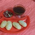 Deepak Chhabra's cooksnap of when they made Golgappe Platter.