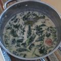 Cooksnap dari Ilham Kusumahadi untuk resep Bobor Bayam Telur Puyuh
