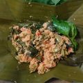 Cooksnap dari Rahayu Widya untuk resep Botok pete cina dan teri belah daun kemangi
