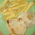 El cooksnap de Natalia cuando hizo Milanesas fritas acompañadas de papas rústicas al horno.