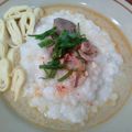 Cooksnap dari Diyan Ummu iskhoyas untuk resep Bubur nasi, kuah kuning