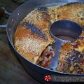 Cooksnap από Ζουζουνελ στη συνταγή Ψωμάκι κοτσίδα γεμιστό