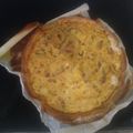 El cooksnap de Cristina M. Gaitán Fuertes cuando hizo Quiche de calabacín.