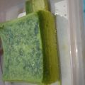 Cooksnap dari Febby Indriyani (mamao didi) untuk resep Bolu Kukus Pandan Ombre