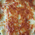 El cooksnap de Eva cuando hizo Pastel de coliflor y patata.