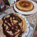 El cooksnap de Franco Ross cuando hizo Panqueques de banana (tipo hotcakes).