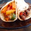 El cooksnap de Daniela Assanelli cuando hizo TACOS DE POLLO Y VERDURAS con rapiditas/fajitas/tortillas caseras! 🇲🇽.