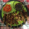 Cooksnap dari Ummu Salma untuk resep Sate Jamur Tiram Bumbu Kacang