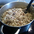 El cooksnap de juantxo cuando hizo Arroz meloso de hongos (boletus edulis).