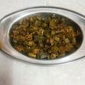 Kiran Jataniya's cooksnap of when they made મસાલા ભીંડા...
