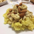 El cooksnap de Marieta cuando hizo Pollo y arroz al curry al vapor.