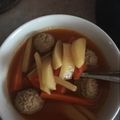 El cooksnap de Car Esca cuando hizo Albondigas con papas y zanahoria😋😋.