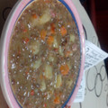 El cooksnap de Laura Isabel Quintana cuando hizo Guiso de lentejas.