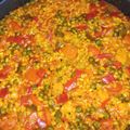 El cooksnap de Julián cuando hizo Arroz con pollo.
