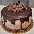 Bíró Brigitta Cooksnap-ja, amikor elkészítette a(z) Triplacsokis torta receptet.