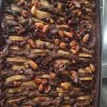 El cooksnap de Rocio Guerra-Librero Bonilla cuando hizo Tarta de manzana con algarroba.