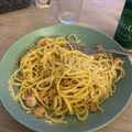 El cooksnap de MR_Gallego7 cuando hizo Espaguetis con gambas, ajos y guindilla.
