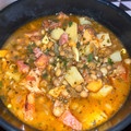 El cooksnap de Marina Oronoz cuando hizo CAZUELA SALUDABLE DE LENTEJAS ❤️.