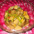Cooksnap dari Dini Sukmaningtyas untuk resep Oseng oseng terong ungu dan kacang panjang